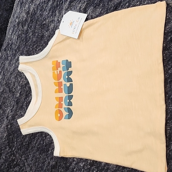 Little Co. Organic Cotton Tank Top - 18m and 5T - Picture 1 of 2